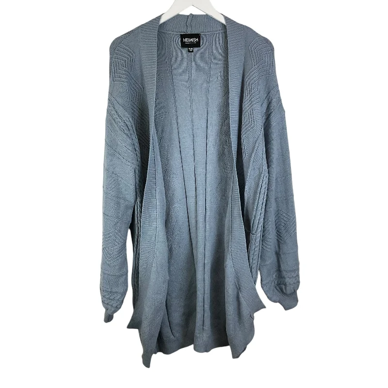 Don't Miss Cardigan By Heimish Usa In Blue, Size: 1x