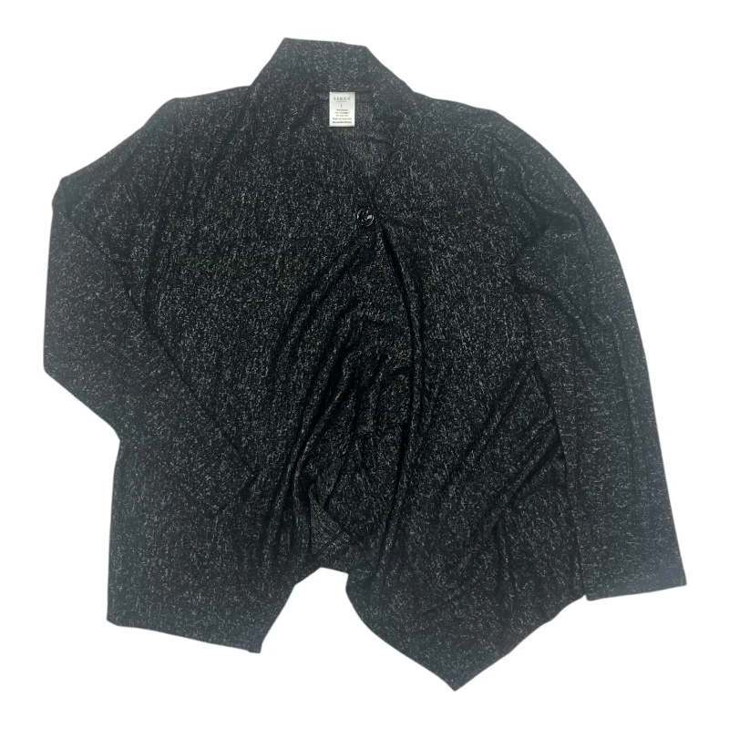Must-Have Deals Cardigan By Serra In Grey, Size:L