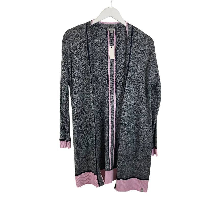 The Best Prices Cardigan By Talbots In Grey, Size: Petite
