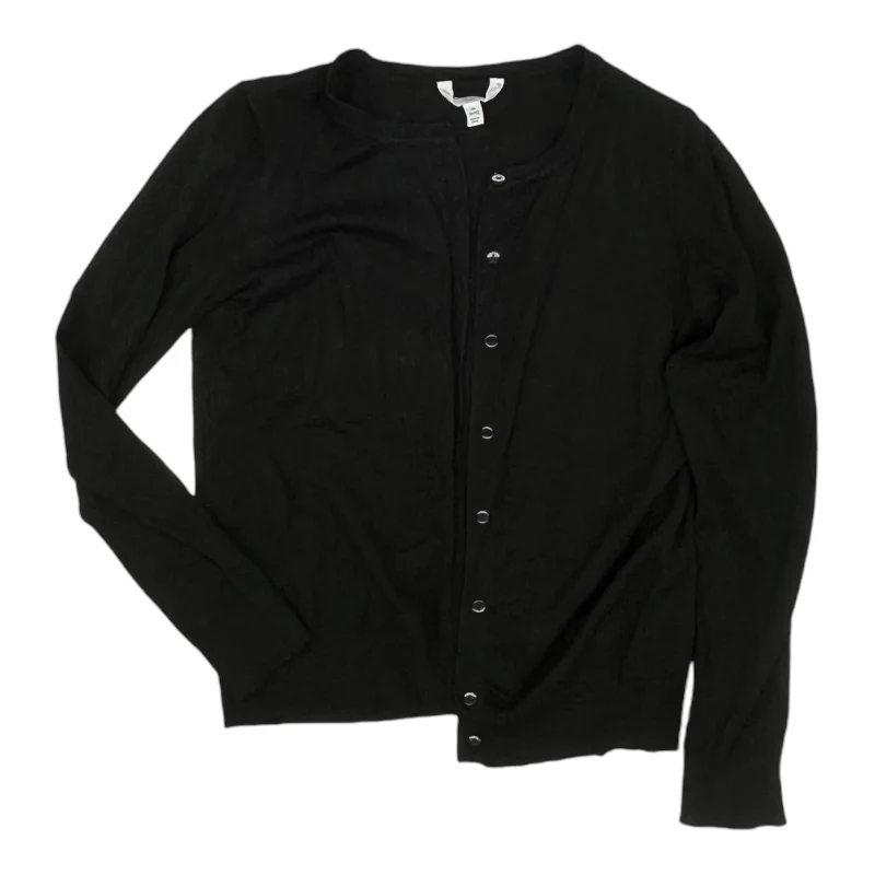 Great Deals Cardigan By Time And Tru In Black, Size:M