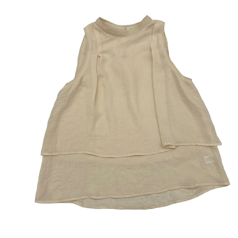 Exclusive Online Offer CREAM UMGEE TOP SLEEVELESS, Size S