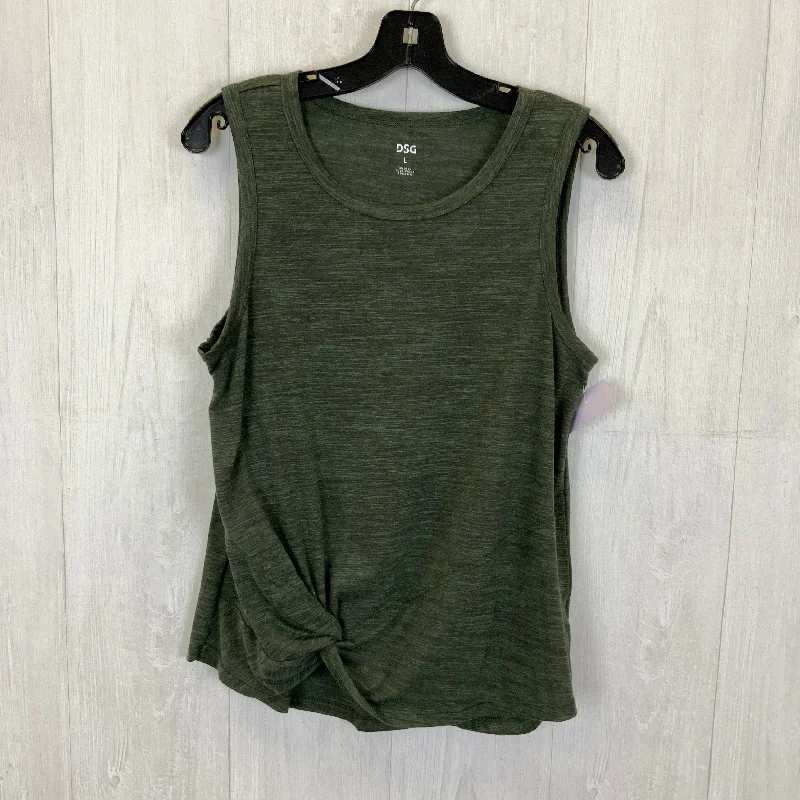 Extra Savings Green Tank Top Dsg Outerwear, Size L