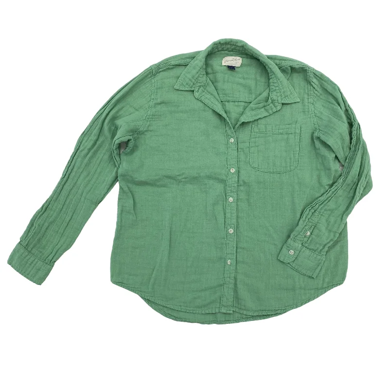 Best Bargains GREEN TOP LS by UNIVERSAL THREAD Size:M
