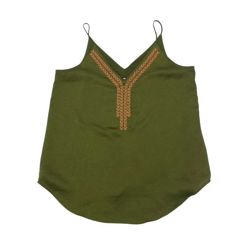 Time-Limited Offer GREEN TOP SLEEVELESS by EXPRESS Size:M