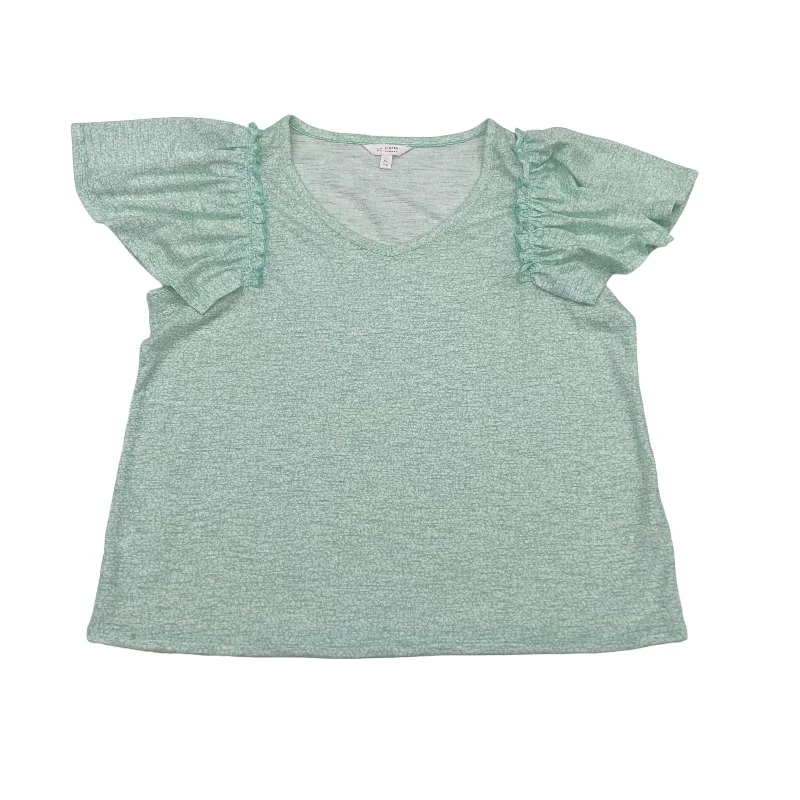 Take Advantage GREEN TOP SS by LC LAUREN CONRAD Size:XL