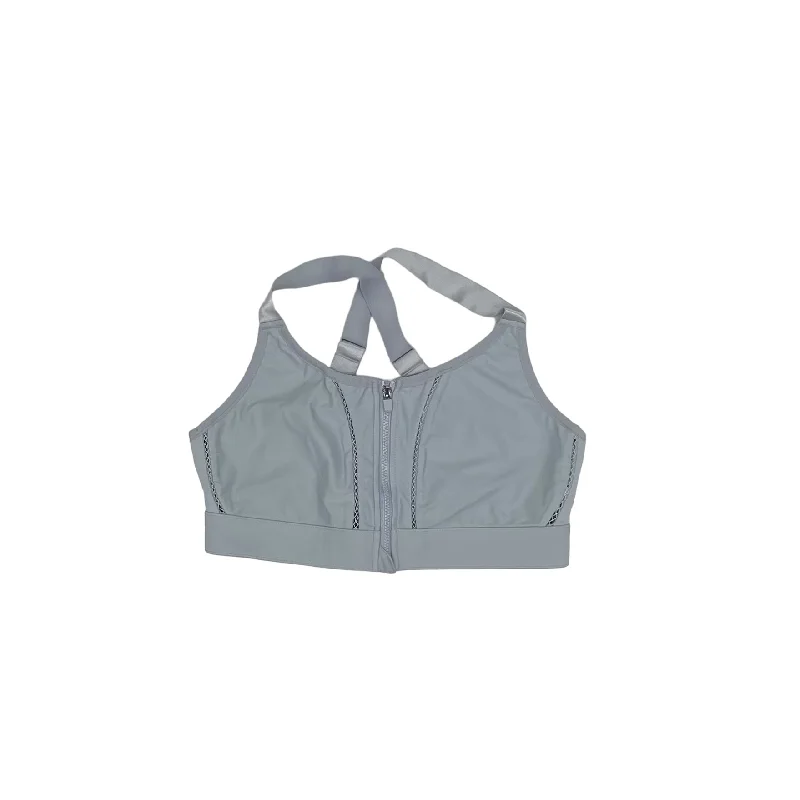 Closeout Sale GREY FABLETICS ATHLETIC BRA, Size M