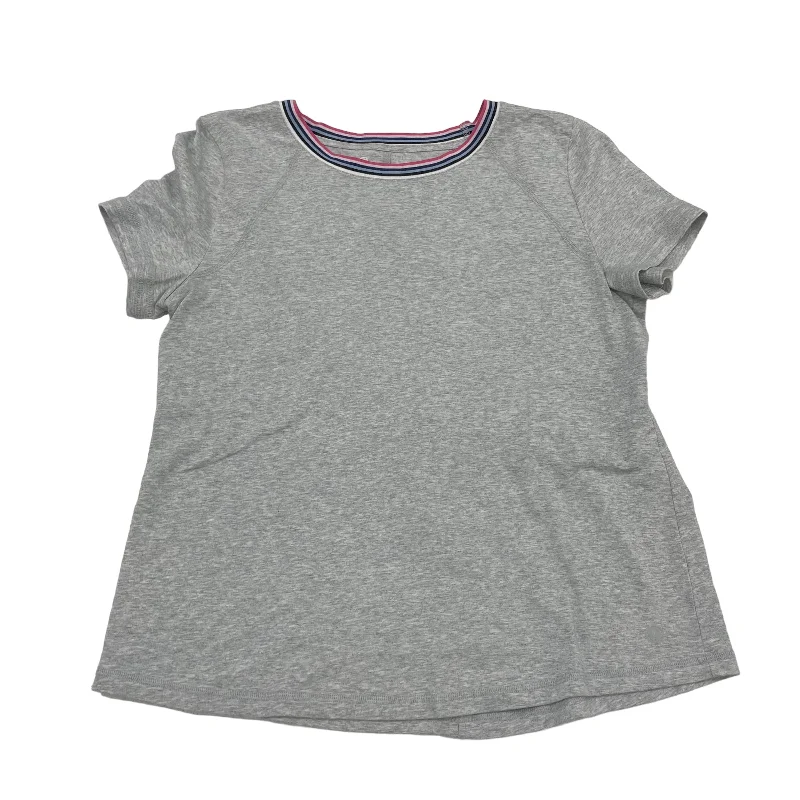Deal Frenzy GREY TALBOTS TOP SS BASIC, Size XL