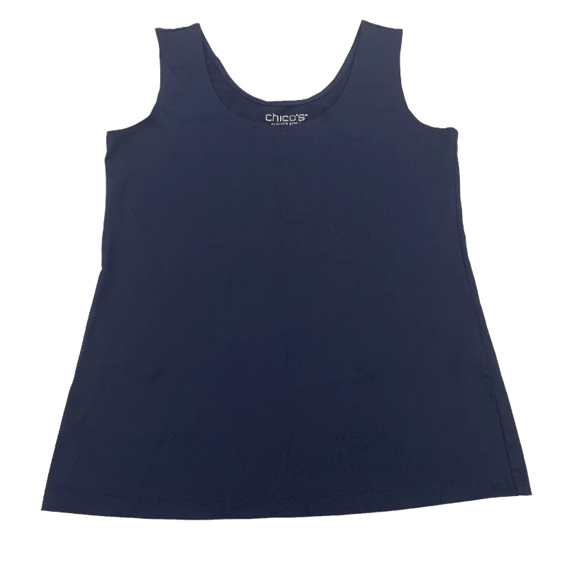 Flash Sale NAVY TANK TOP by CHICOS Size:S