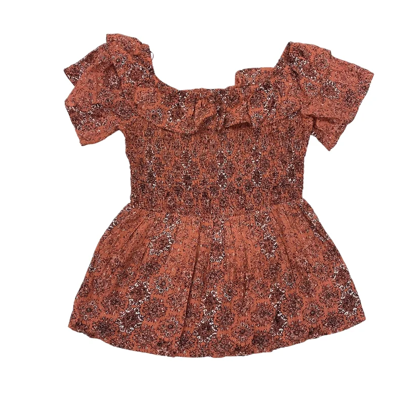 Price Reduction ORANGE MAURICES TOP SS, Size S