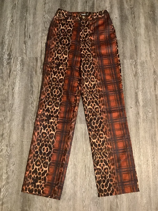 Closeout Pants Other By Missguided In Animal Print, Size: 4