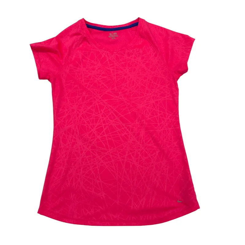 Markdowns PINK ATHLETIC TOP SS by CHAMPION Size:S