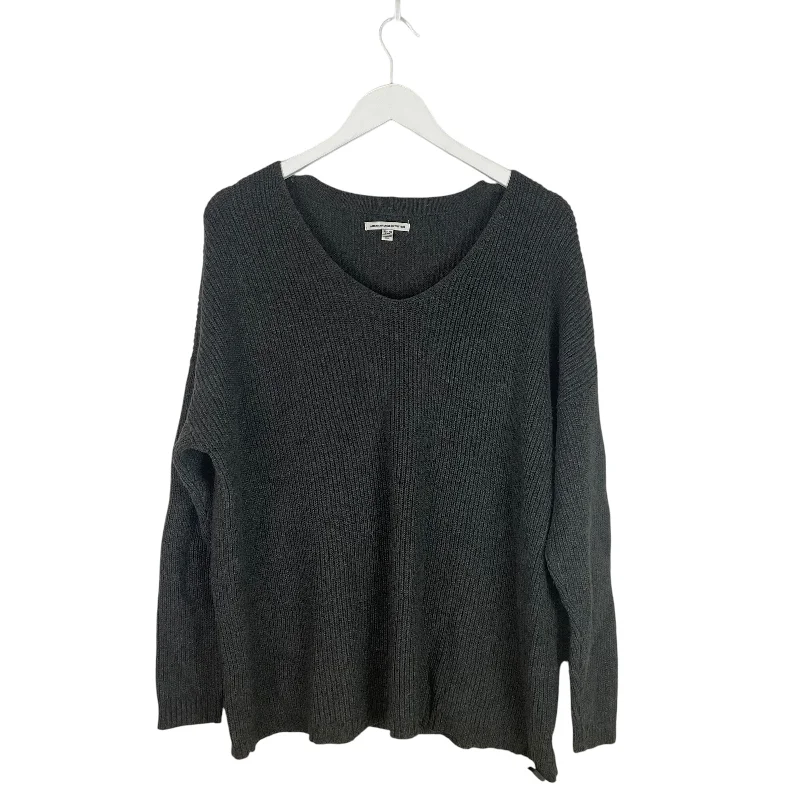 Discount Deals Sweater By American Eagle In Grey, Size: L