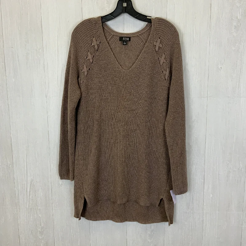 Price Rollback Sweater By Ana In Taupe, Size: M