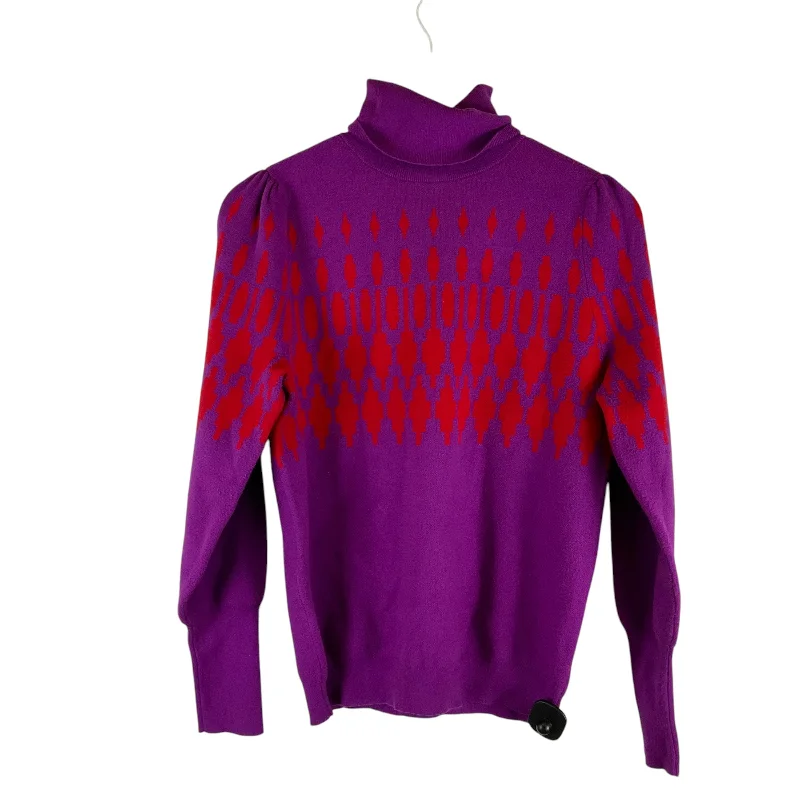 Fantastic Offers Sweater By Ann Taylor In Purple, Size: M