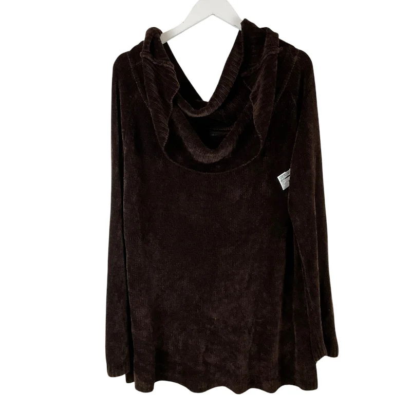 Weekend Flash Sale Sweater By Avenue In Brown, Size: 3x