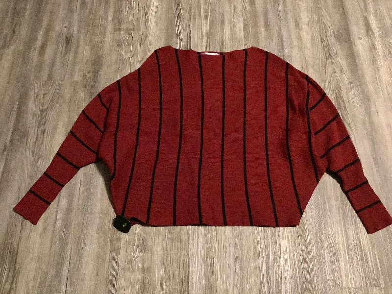 Price Fest Sweater By Chelsea And Theodore In Red, Size: Xl