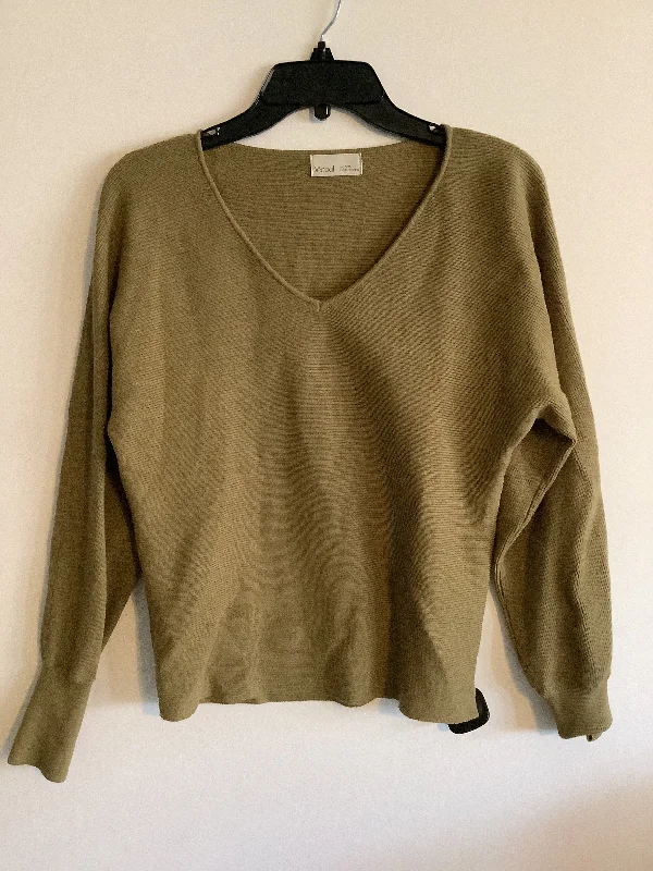 Sneak Peek Sale Sweater By Cmc In Green, Size: S