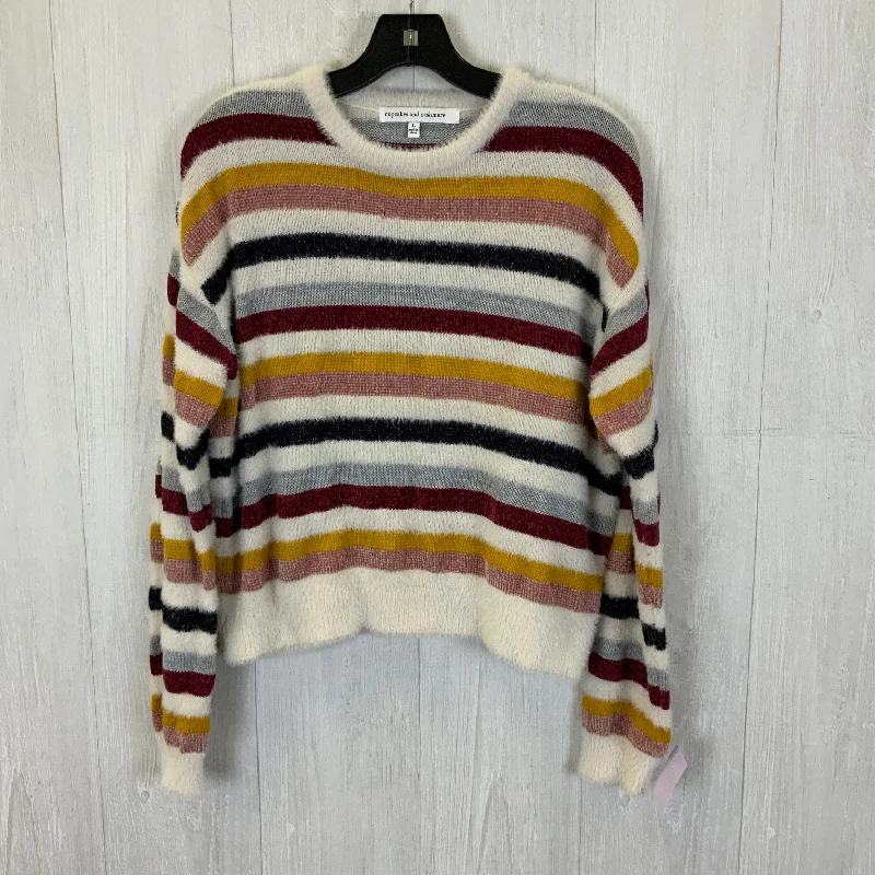 Deep Discounts Sweater By Cupcakes And Cashmere In Multi-colored, Size: L