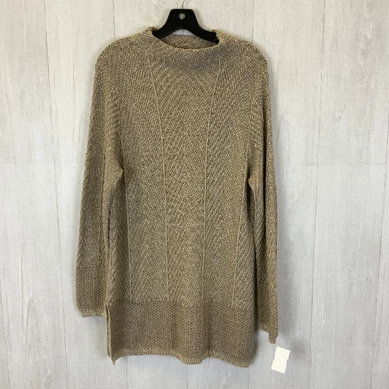 Sweater By Eight Eight Eight In Tan, Size: Xl