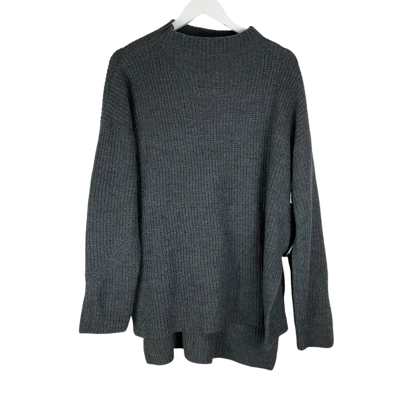 Today’s Deal Sweater By Forever 21 In Grey, Size: 3x