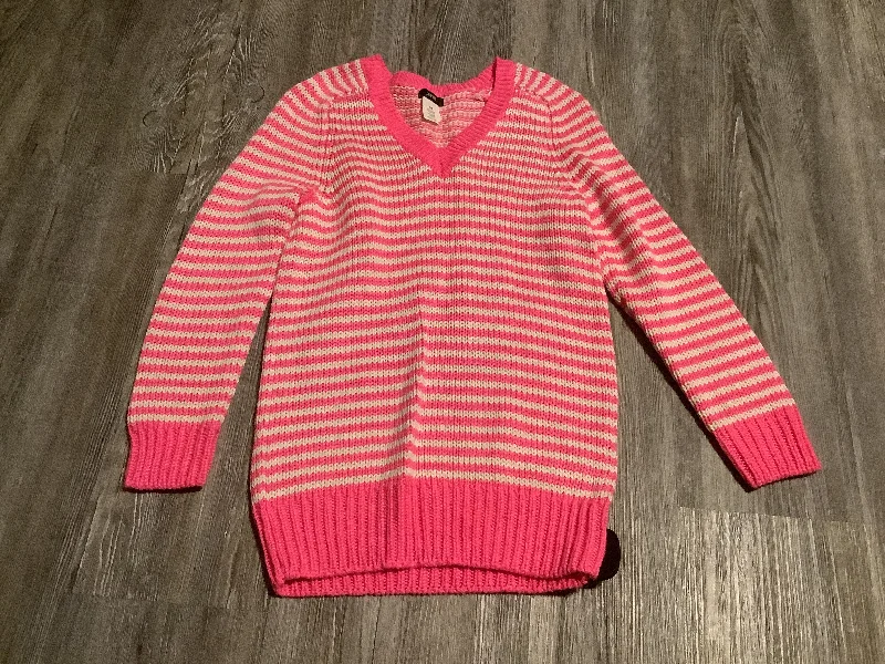 Price Slash Sweater By J. Crew In Striped Pattern, Size: Xxs