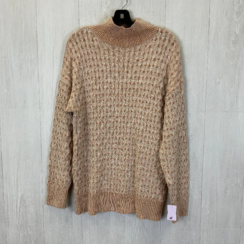 YEAR-End Clearance Sweater By Knox Rose In Orange, Size: M