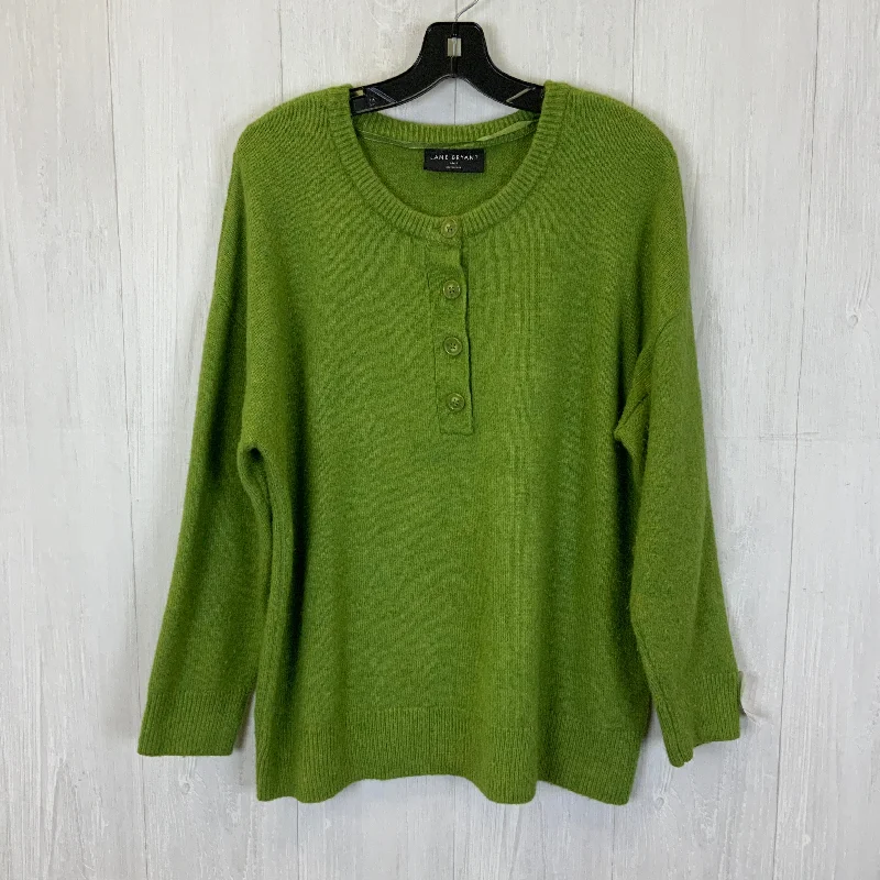 Loyalty Reward Sweater By Lane Bryant In Green, Size: Xl