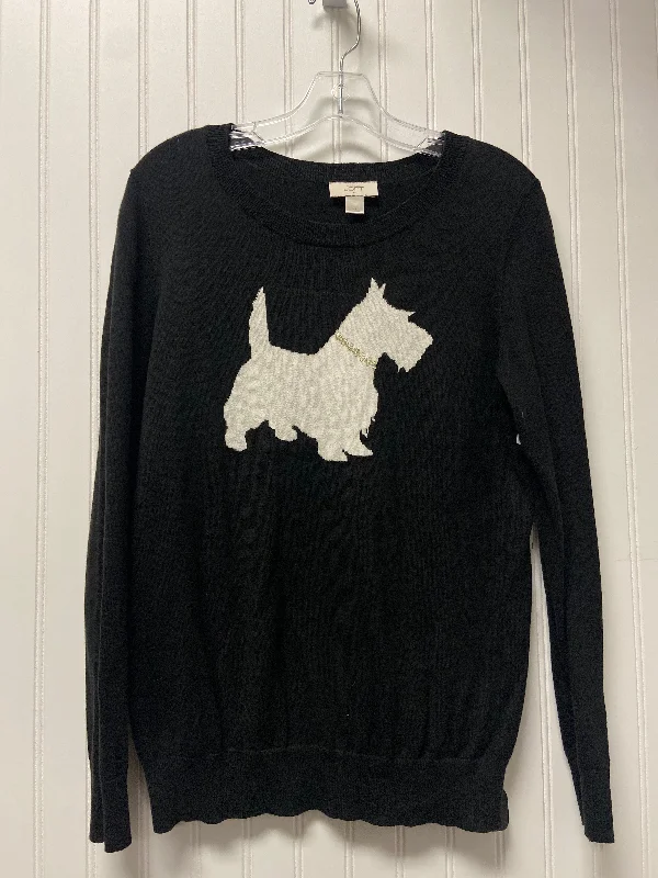 Unmissable Offer Sweater By Loft In Black & White, Size: M