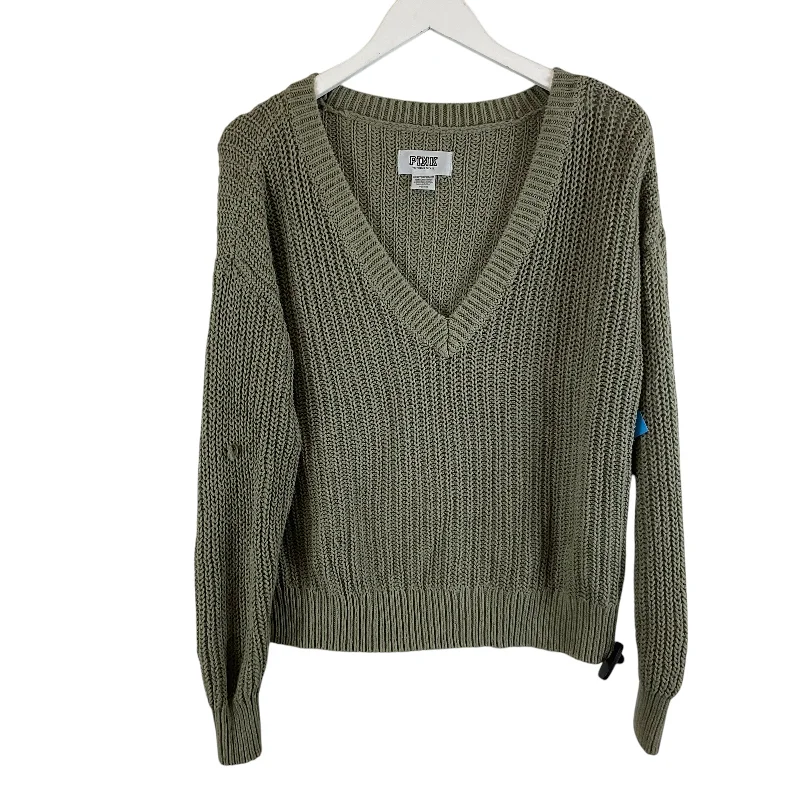 Discount Mania Sweater By Pink In Green, Size: Xs
