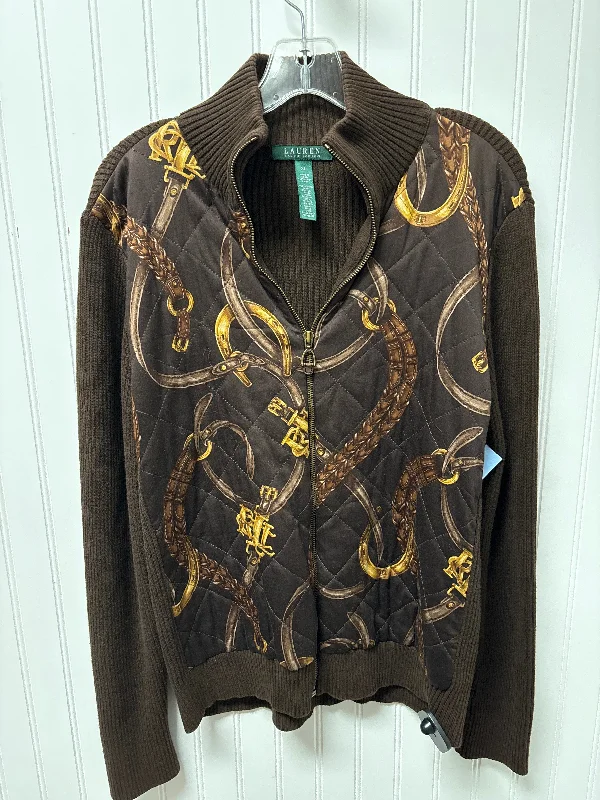 Crazy Deals Sweater By Ralph Lauren In Brown, Size: Xl