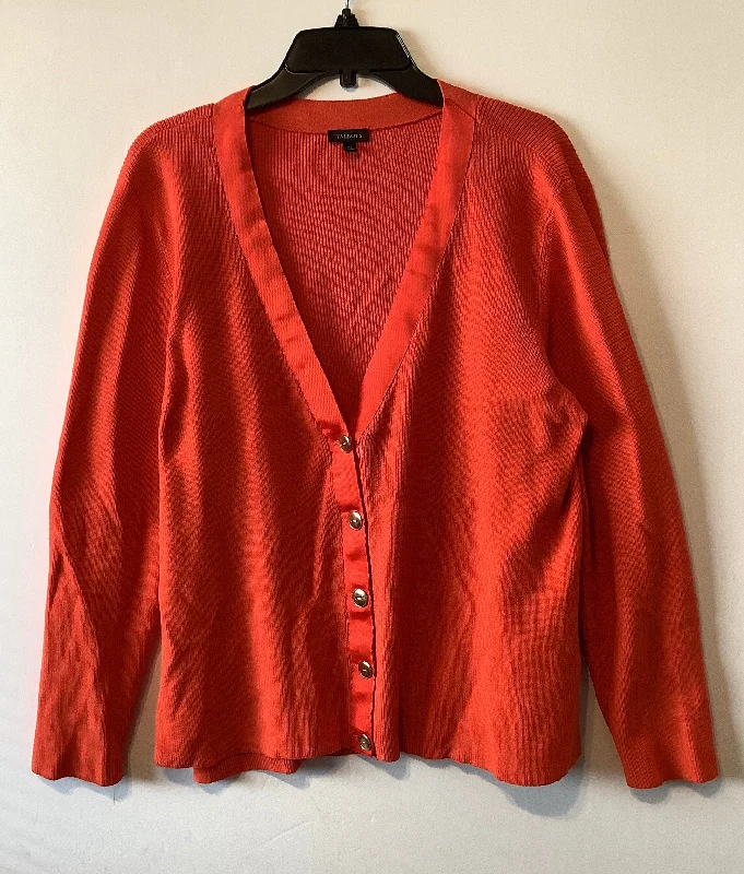 Sweater By Talbots In Red, Size: Xl