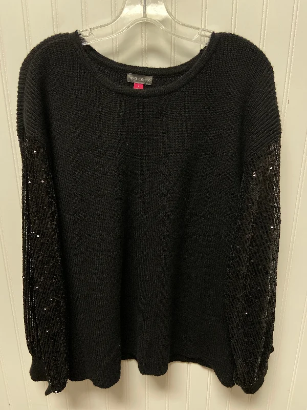 Final Sale Sweater By Vince Camuto In Black, Size: L