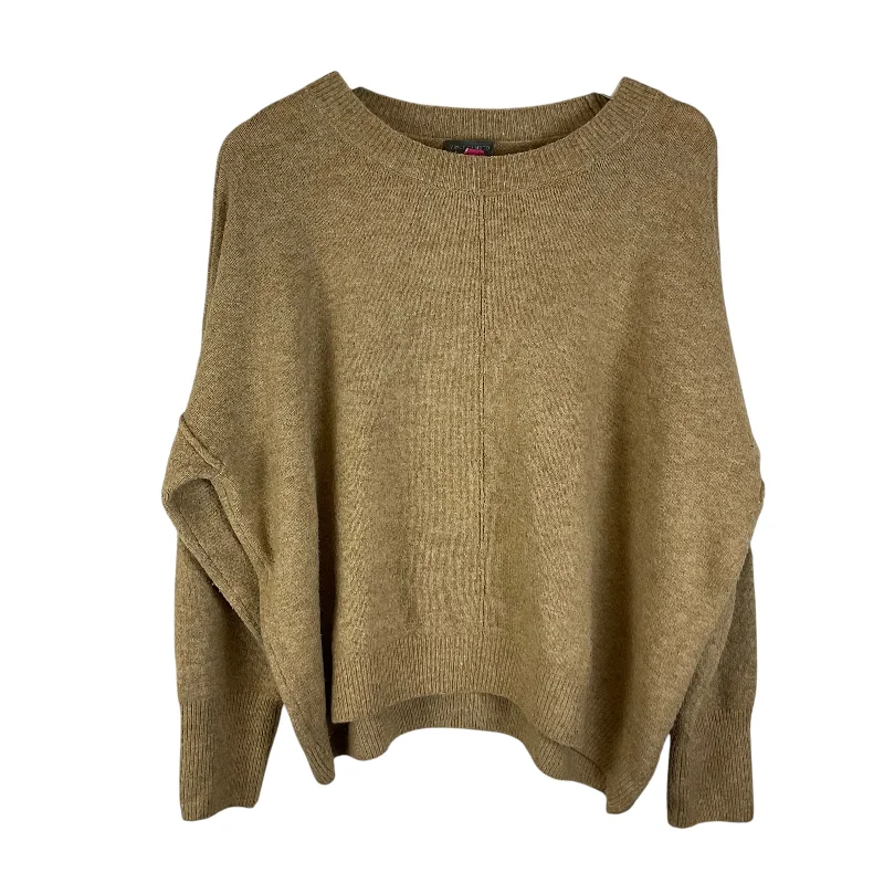 Epic Deals Sweater By Vince Camuto In Tan, Size: Xl