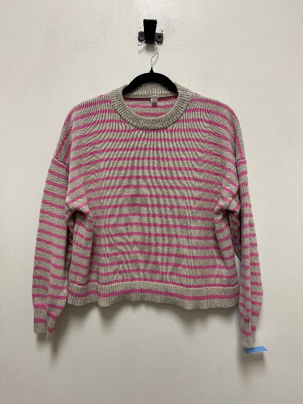 Special Buy Sweater By Wishlist In Pink & Tan, Size: S
