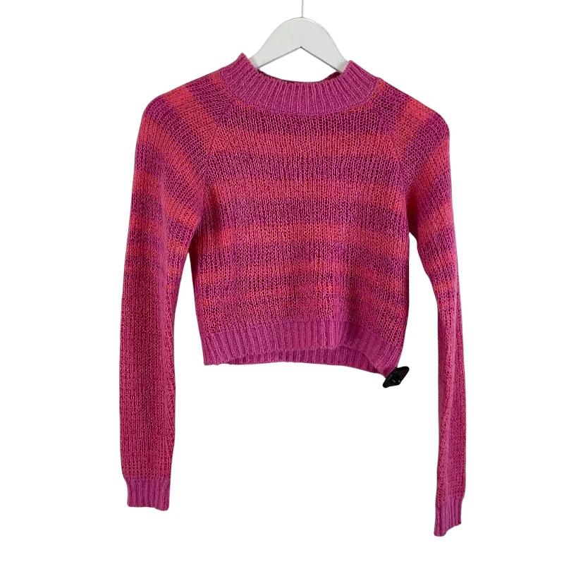 Quick Sale Sweater By Zara In Pink, Size: S