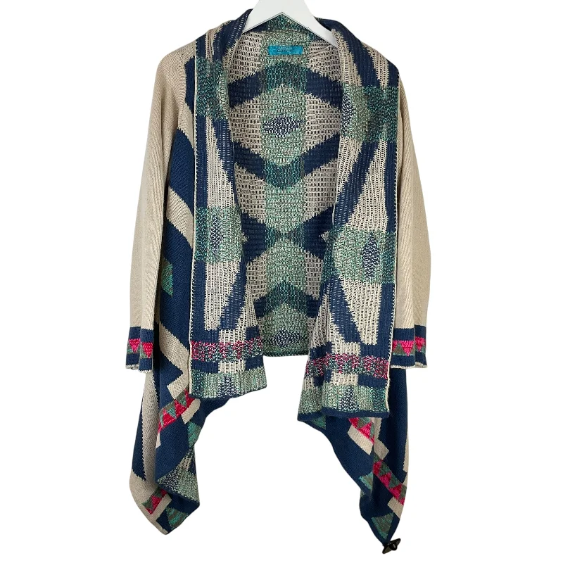 Take Advantage Sweater Cardigan By Buttons In Blue, Size: M