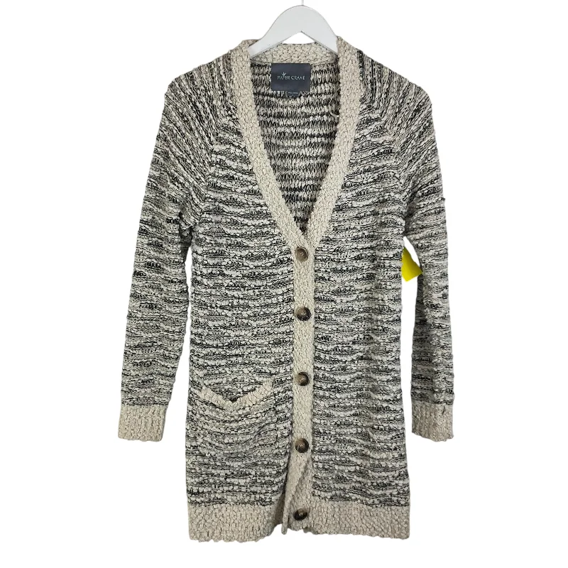 Reduced Prices Sweater Cardigan By Paper Crane In Cream, Size: S