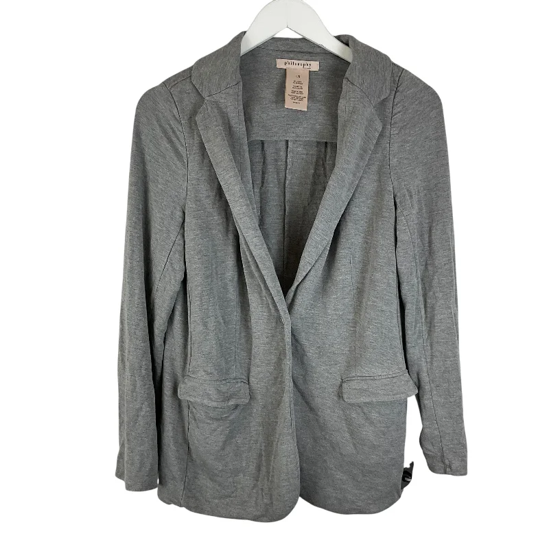 Daily Deals Sweater Cardigan By Philosophy In Grey, Size: L