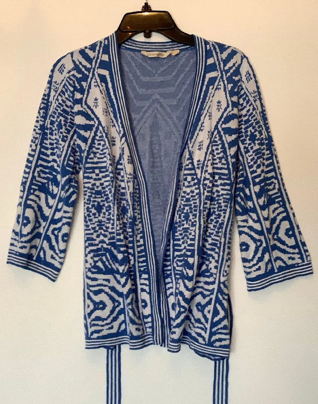 Buy Now Sweater Cardigan By Soft Surroundings In Blue, Size: Xs