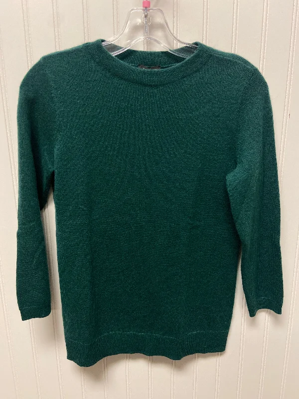 Exclusive Savings Sweater Cashmere By Talbots In Green, Size: Xs