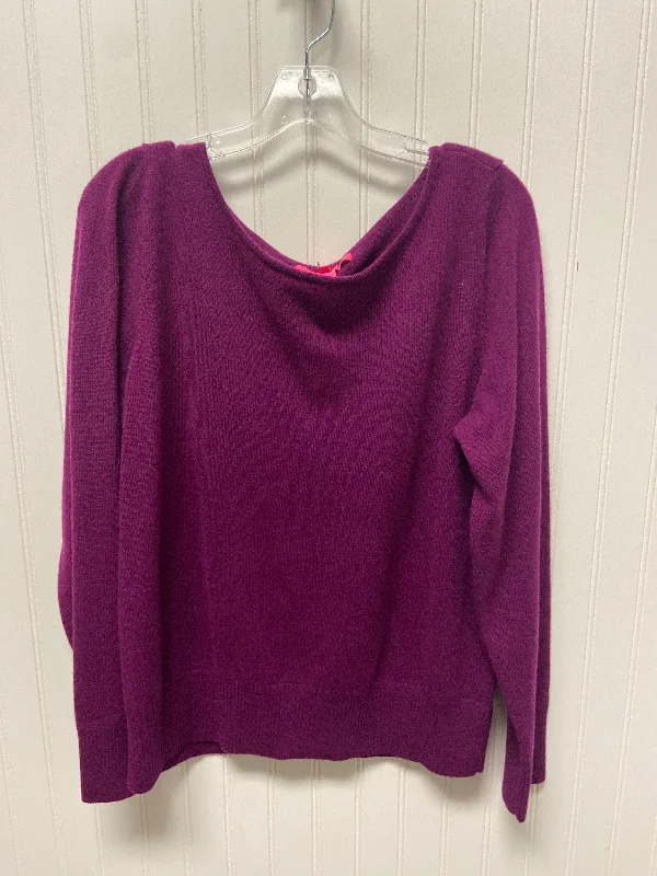 Super Sale Sweater Designer By Lilly Pulitzer In Purple, Size: Xl