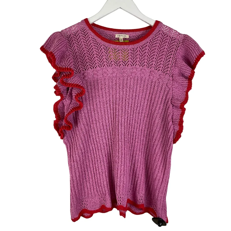 Quick Sale Sweater Short Sleeve By Jodifl In Purple, Size: M