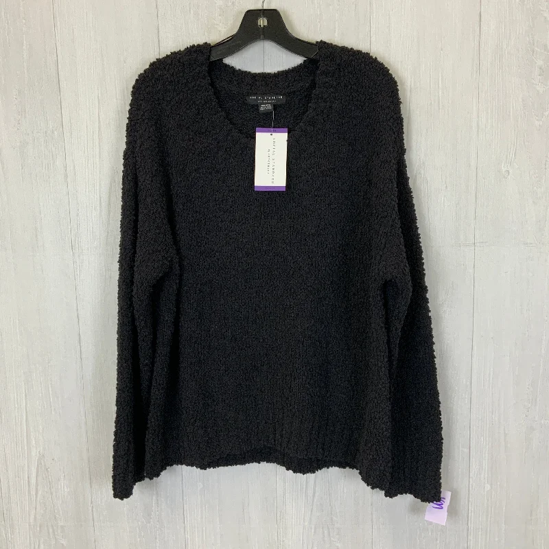 Holiday Sale Sweater Short Sleeve By Torrid In Black, Size: 3x