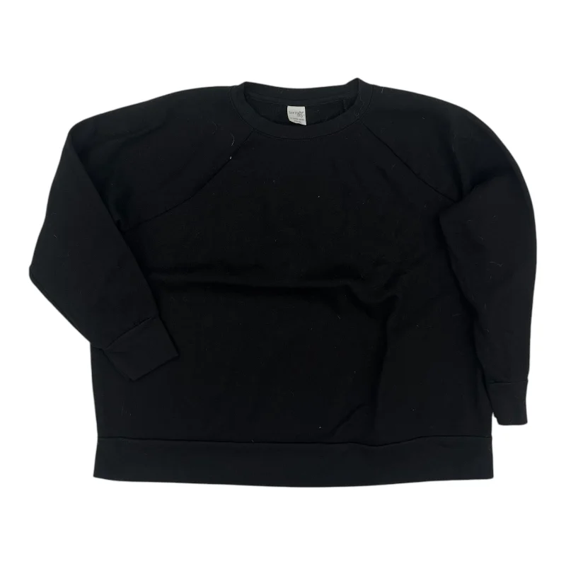 Exclusive Access Sweatshirt Crewneck By Terra & Sky In Black, Size:1X
