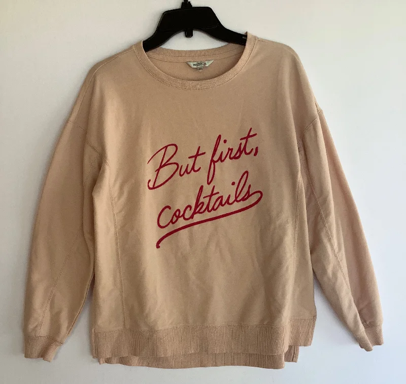 Exclusive Access Sweatshirt Crewneck By Wildfox In Pink, Size: M
