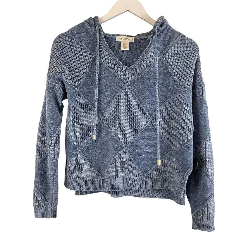Mega Sale Sweatshirt Hoodie By Cynthia Rowley In Blue, Size: Xs