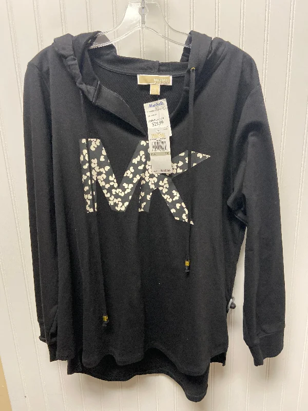 Limited Stock Sweatshirt Hoodie By Michael By Michael Kors In Black, Size: 1x