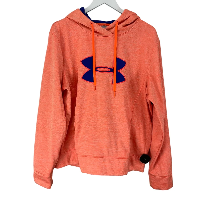 Exclusive Savings Sweatshirt Hoodie By Under Armour In Orange, Size: Osfm