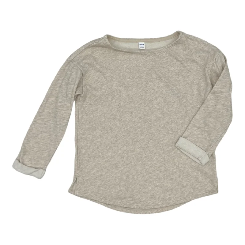 Act Fast TAN TOP LS by OLD NAVY Size:S