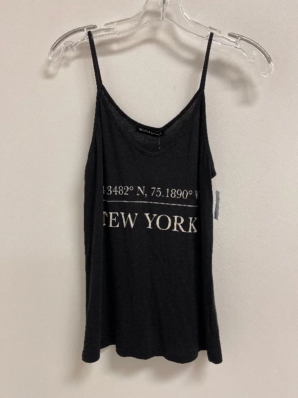 Limited Stock Tank Top By Michelle In Black, Size: M